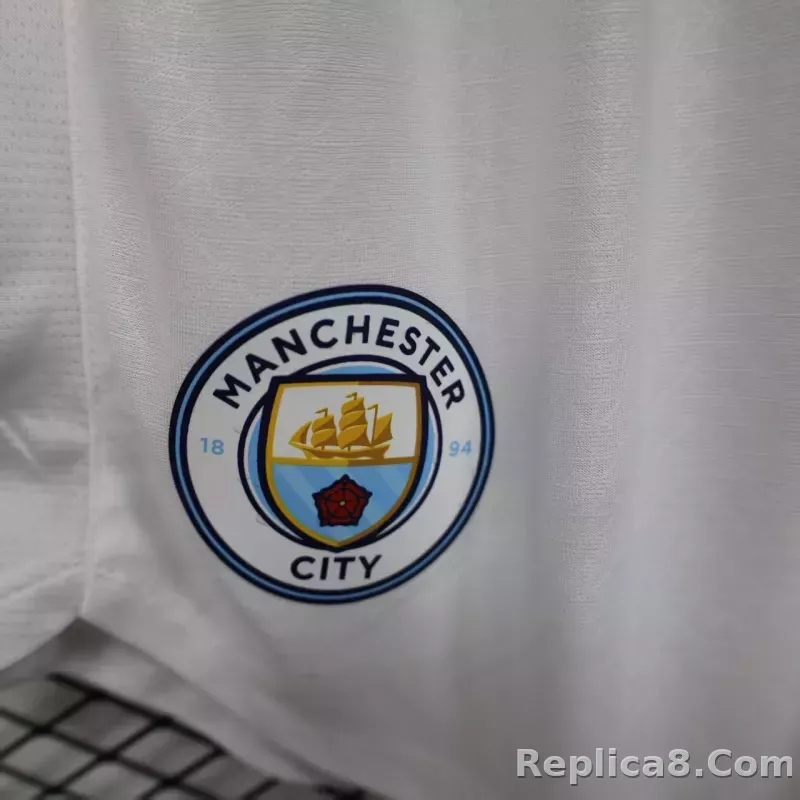 25-26 Manchester City Home Soccer Shorts Player Version - detail