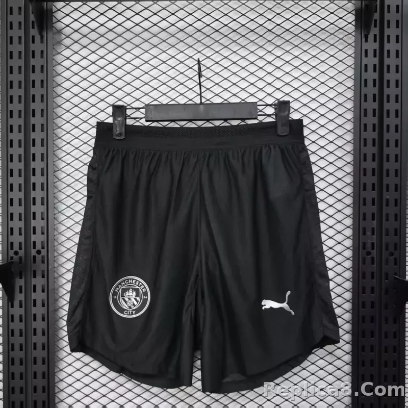 25-26 Manchester City Third Away Soccer Shorts Player Version