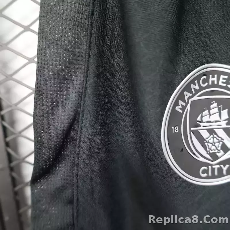 25-26 Manchester City Third Away Soccer Shorts Player Version - detail
