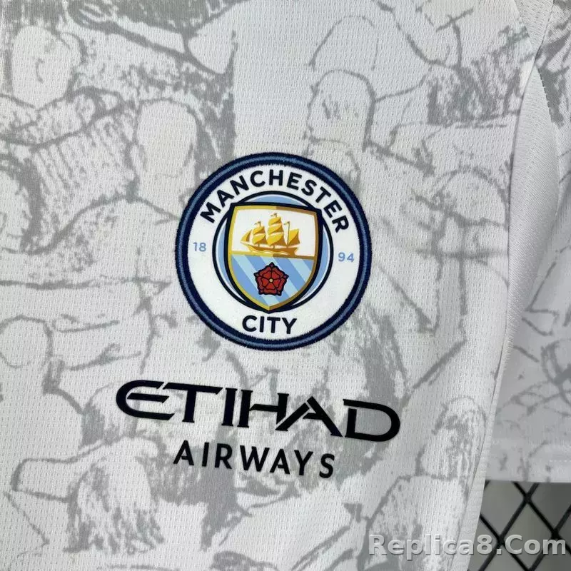 25-26 Manchester City Away Soccer Jersey - detail