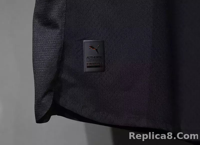 25-26 Manchester City Away Black Soccer Jersey Player Version - detail