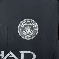 25-26 Manchester City Away Black Soccer Jersey - view 4