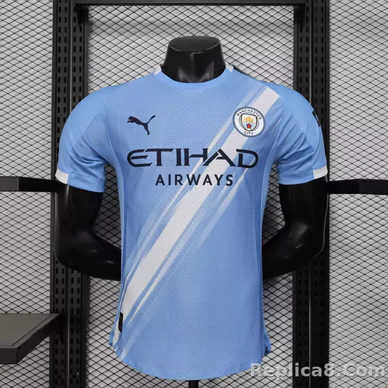 25-26 Manchester City Home Soccer Jersey