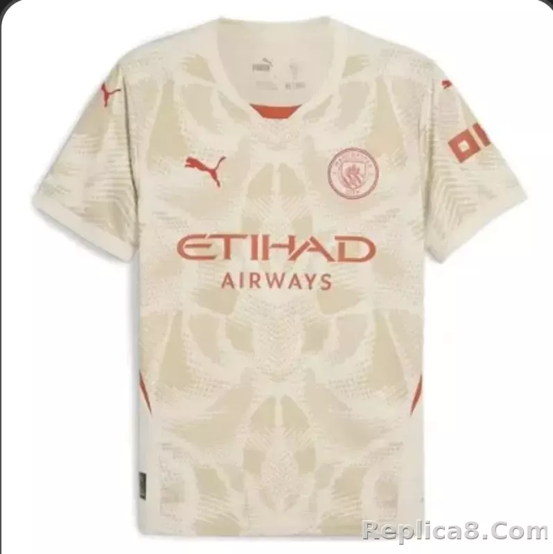 24-25 Manchester City Goalkeeper Away Soccer Jersey - detail