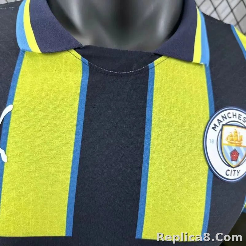 24-25 Manchester City Away Player Version - detail