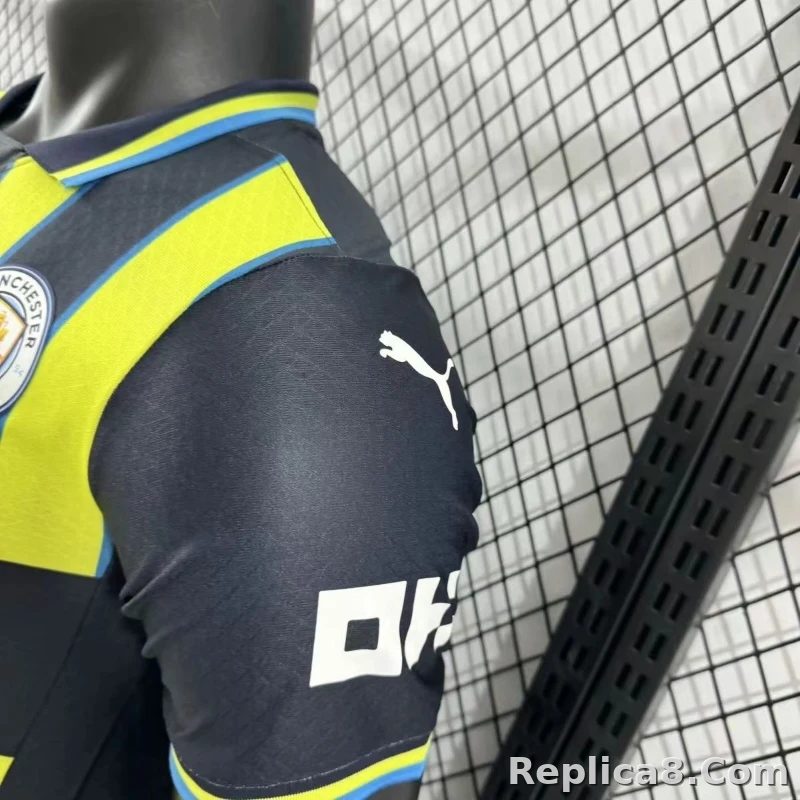 24-25 Manchester City Away Player Version - detail
