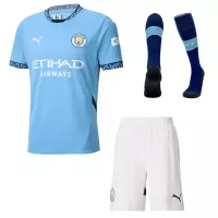 24-25 Manchester City Home Whole Kit Jersey+Shorts+Socks - view 1