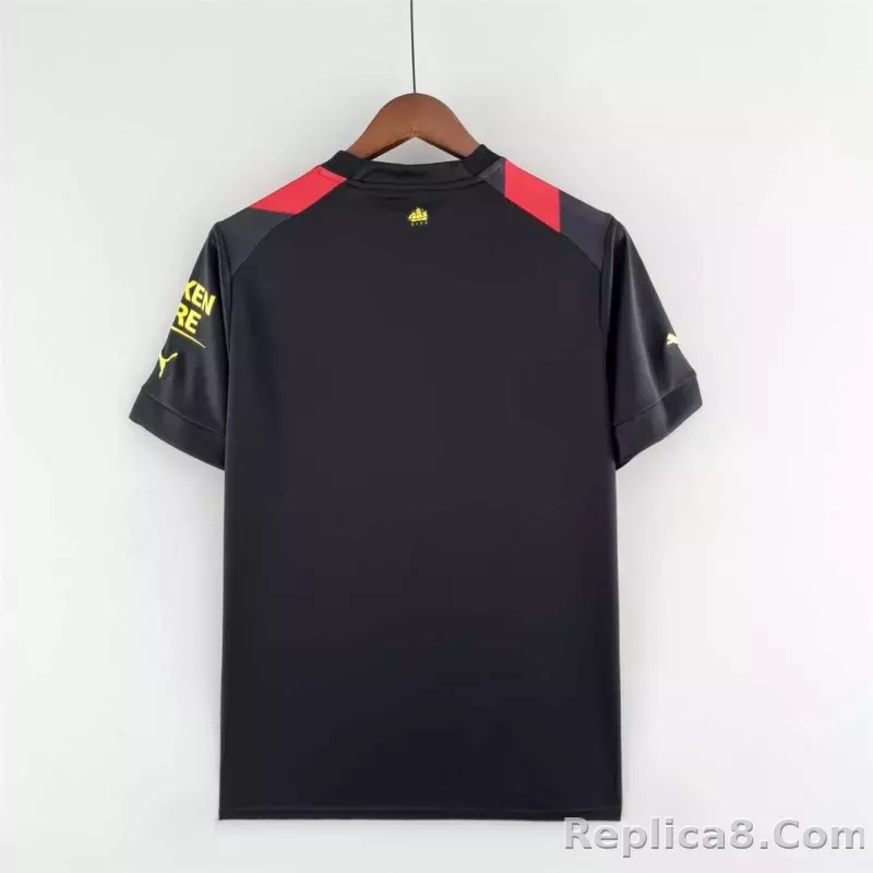 22-23 Manchester City Away Jersey - detail