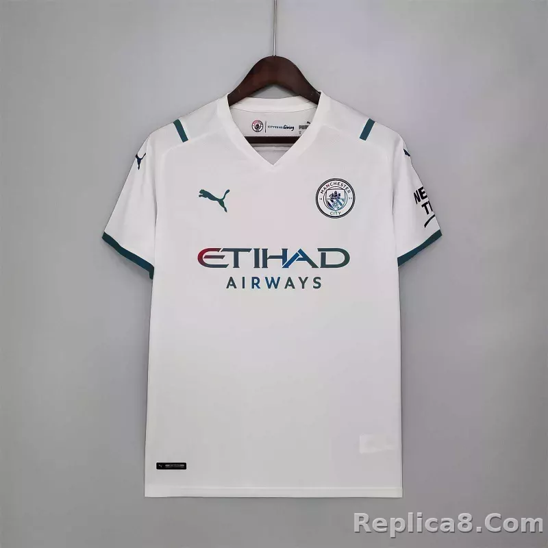 21-22 Manchester City Away Retro Jersey