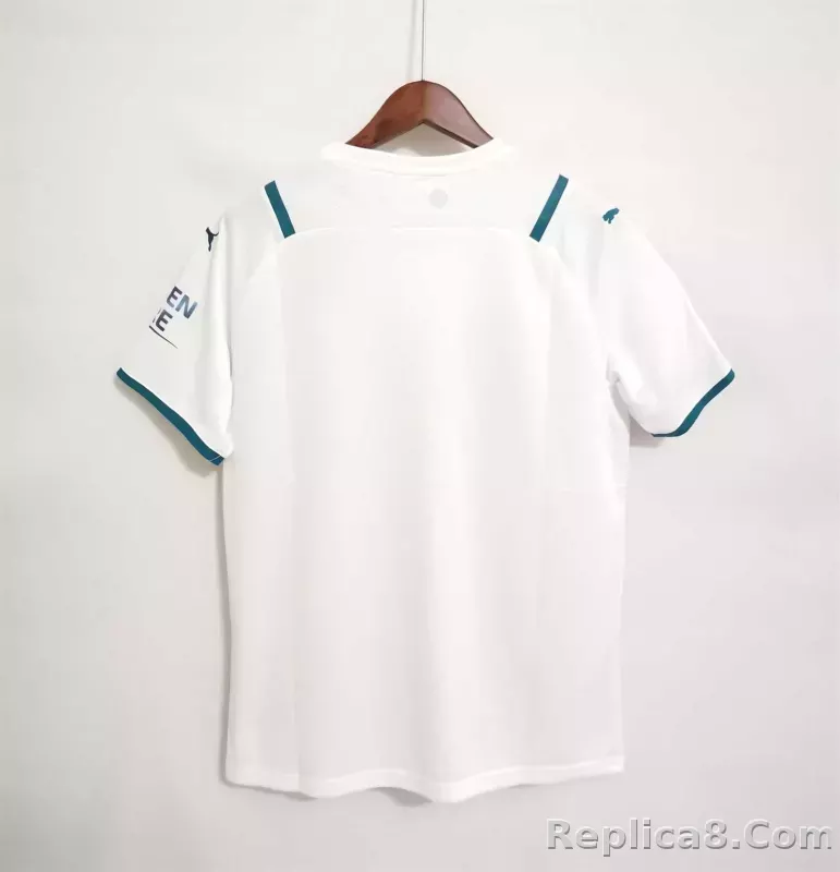 21-22 Manchester City Away Retro Jersey - detail