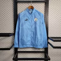 2023/2024 Manchester City Windbreaker Blue Jersey - view 1