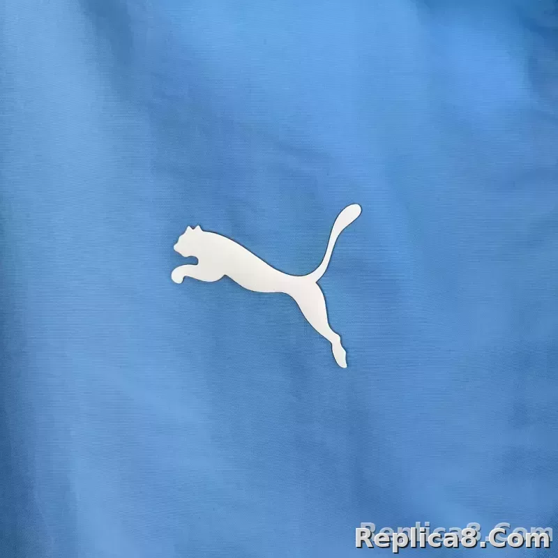 2023/2024 Manchester City Reversible Windbreaker Blue Soccer Jersey 1:1 Thai Quality - detail