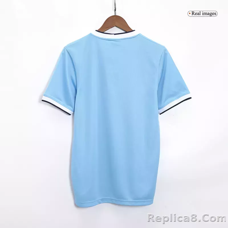 2013-2014 Manchester City Home Retro Jersey - detail
