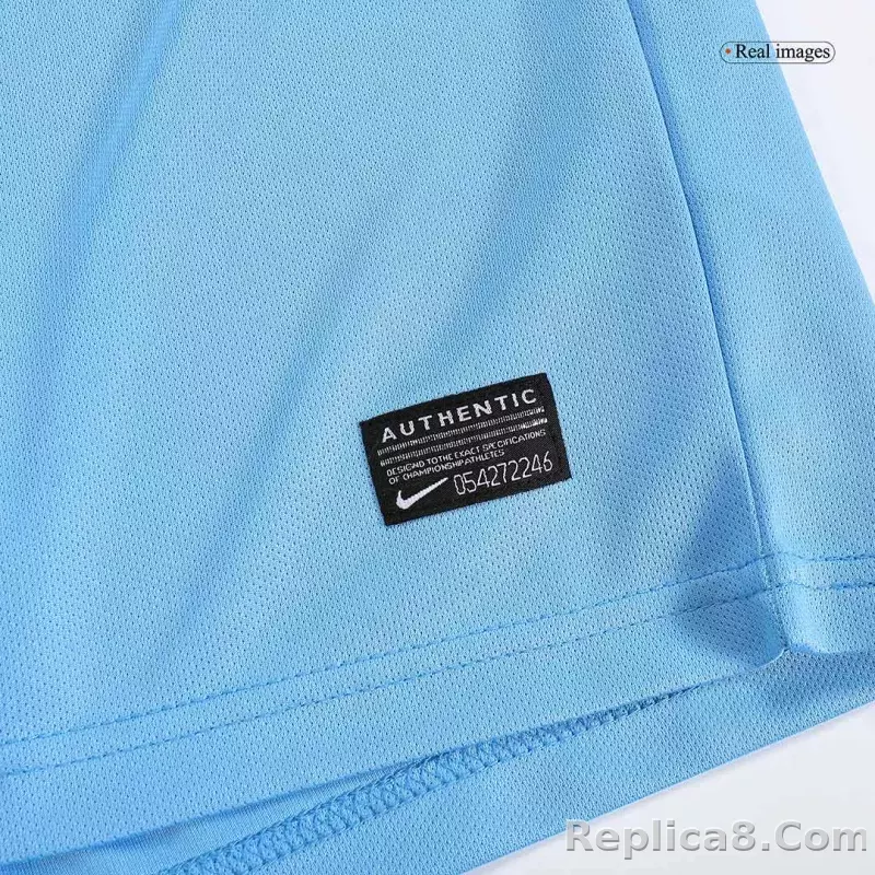 2013-2014 Manchester City Home Retro Jersey - detail