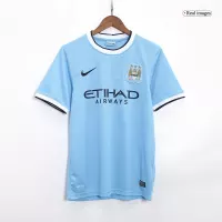 2013-2014 Manchester City Home Retro Jersey - view 4