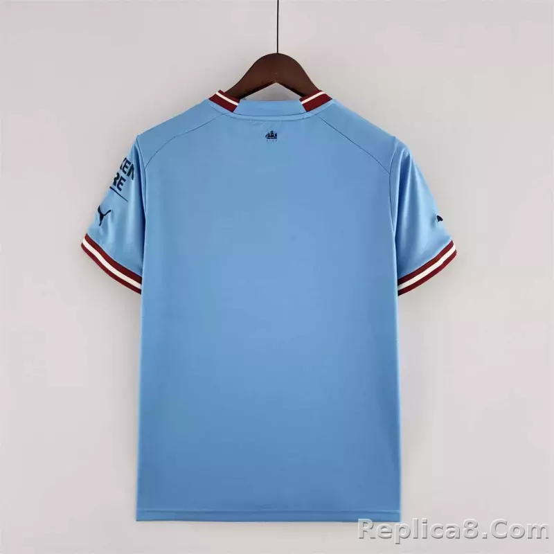 22-23 Manchester City Home Jersey - detail