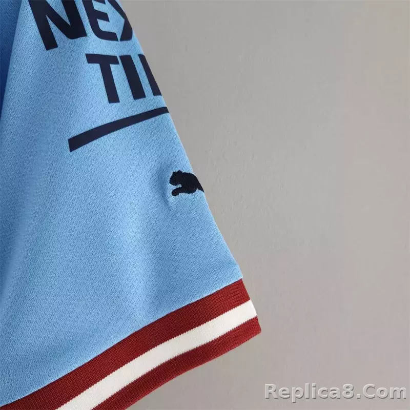 22-23 Manchester City Home Jersey - detail