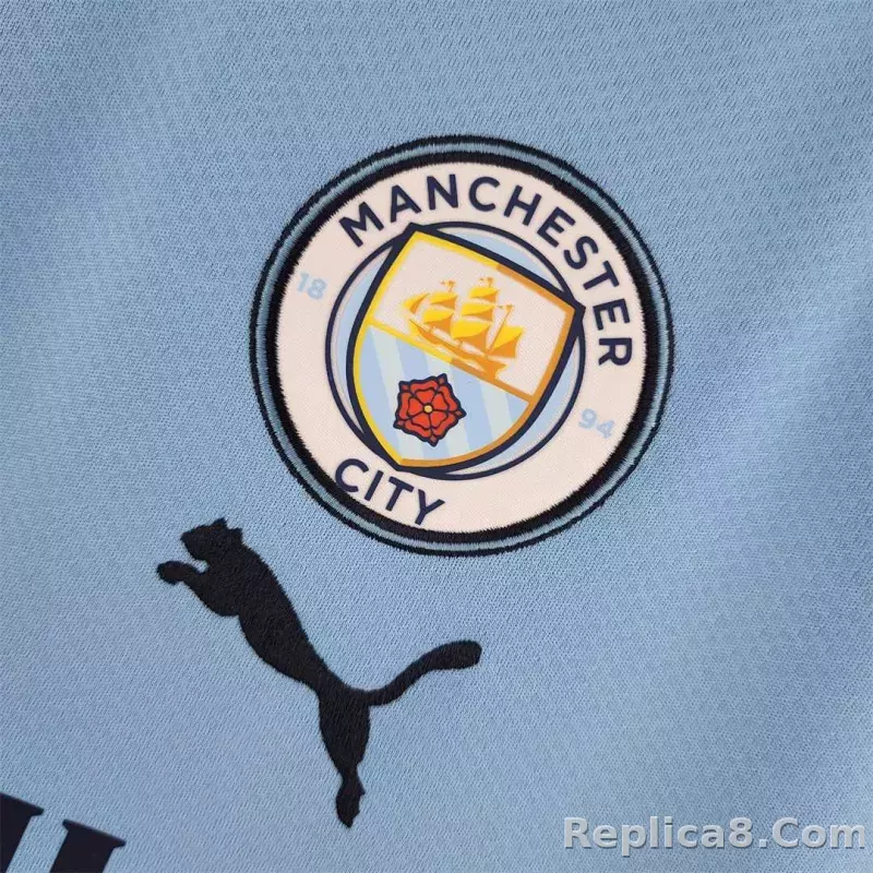 22-23 Manchester City Home Jersey - detail
