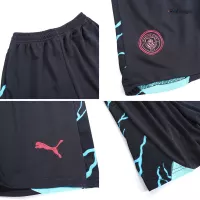 23-24 Manchester City Third Away Kids Kit Jersey+Shorts - view 13
