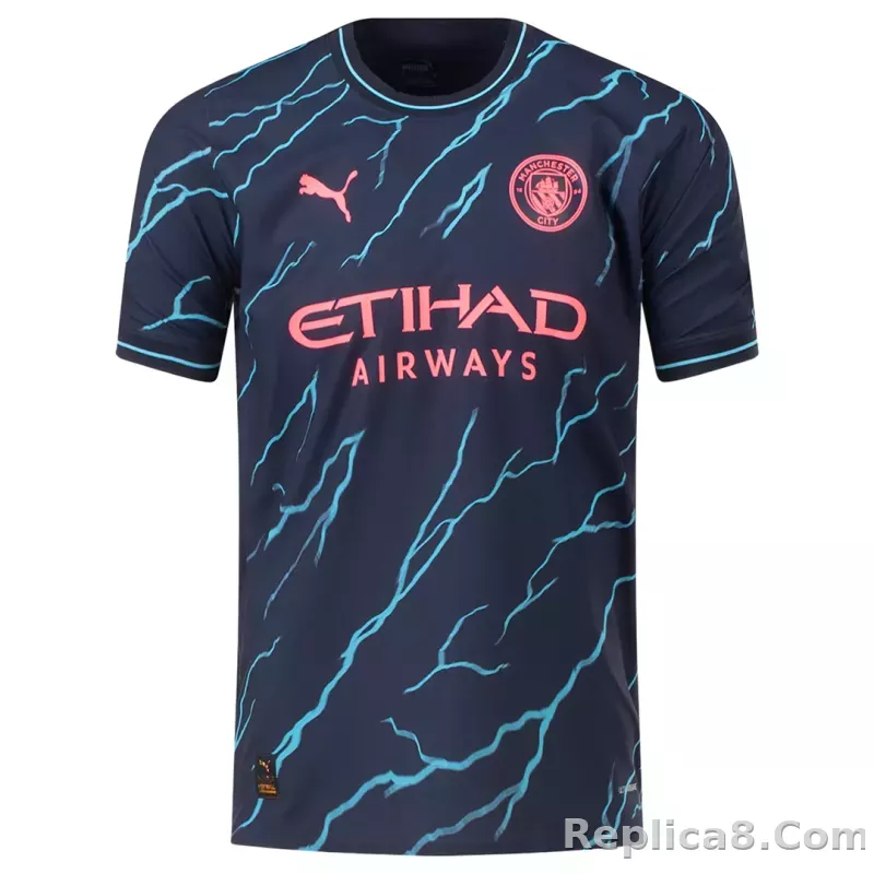 23-24 Manchester City Third Away Player Version