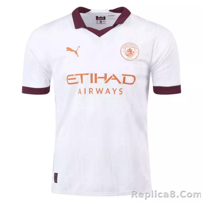 23-24 Manchester City Away Kit Jersey+Shorts - detail