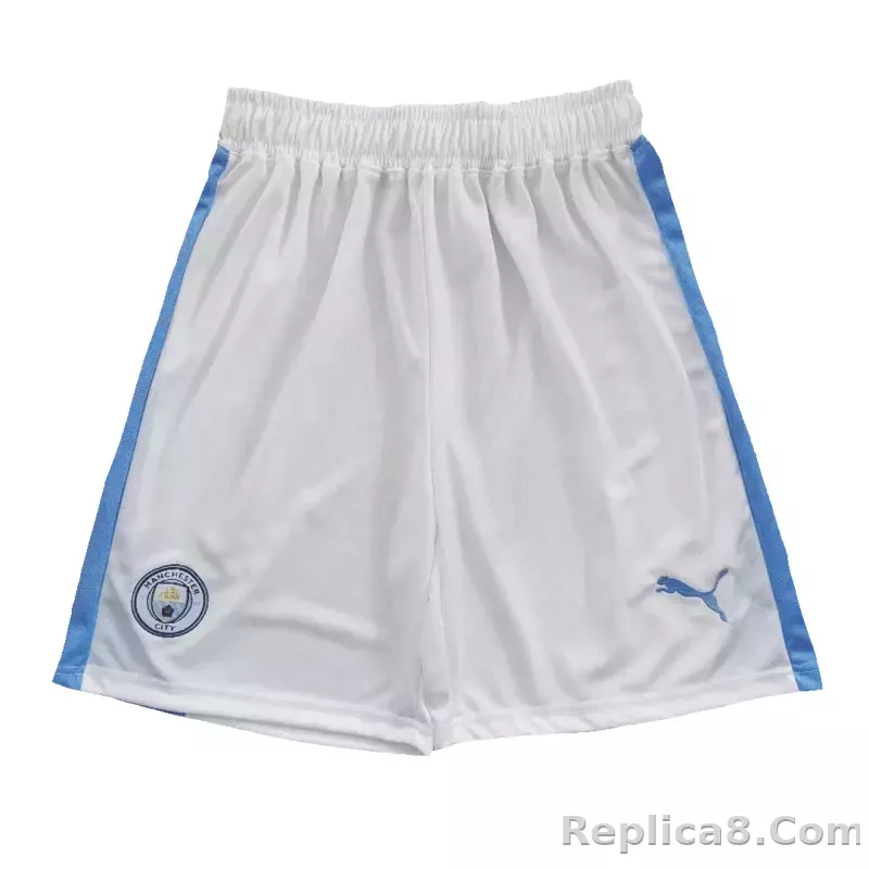 23-24 Manchester City Home Shorts - detail