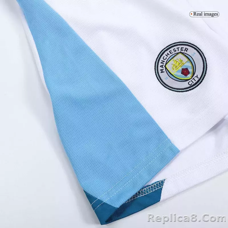 23-24 Manchester City Home Shorts - detail