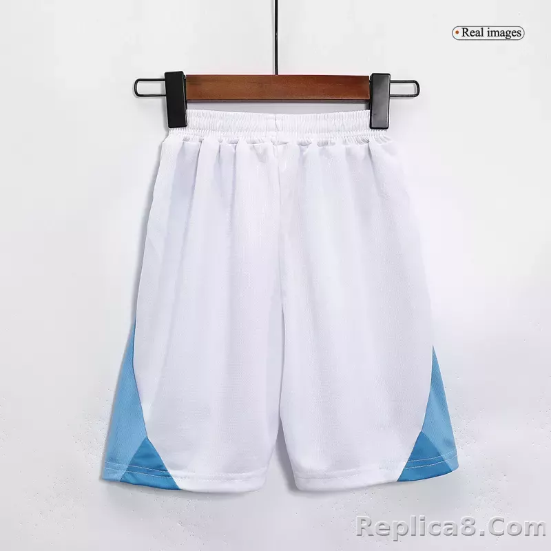 23-24 Manchester City Home Kids Kit Jersey+Shorts - detail