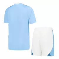23-24 Manchester City Home Whole Kit Jersey+Shorts+Socks - view 6