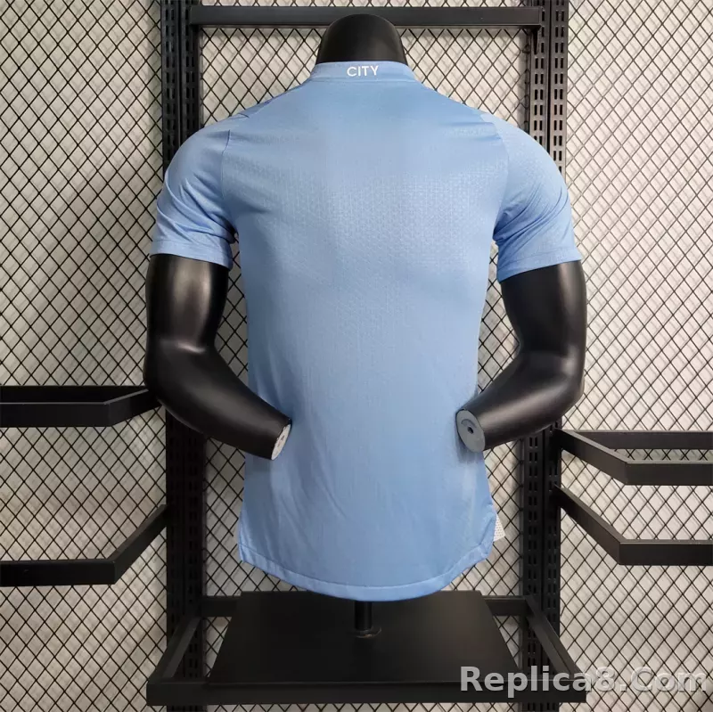 23-24 Manchester City Home Player Version - detail