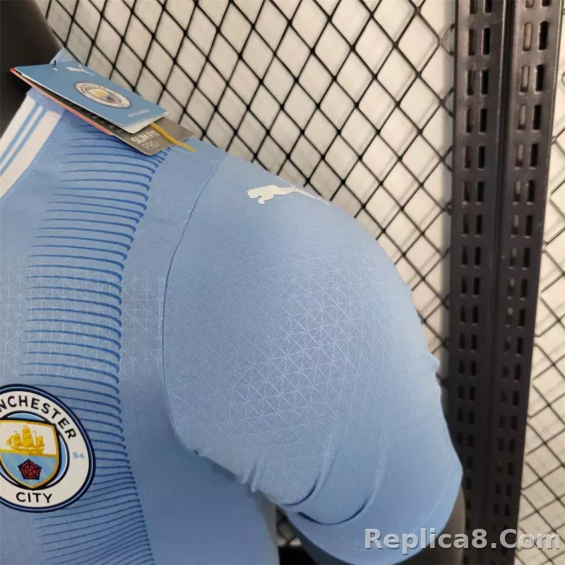 23-24 Manchester City Home Player Version - detail