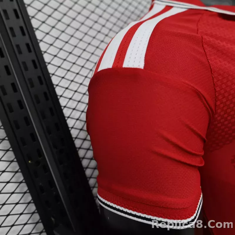 26-27 Manchester United Home Soccer Jersey - detail