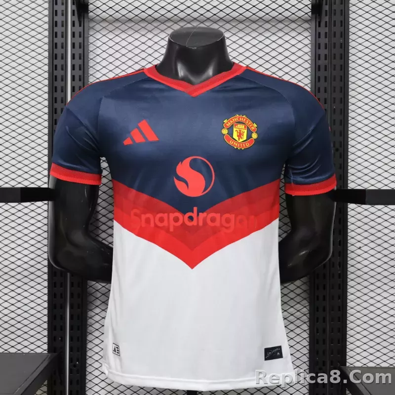 26-27 Manchester United Retro Style Soccer Jersey
