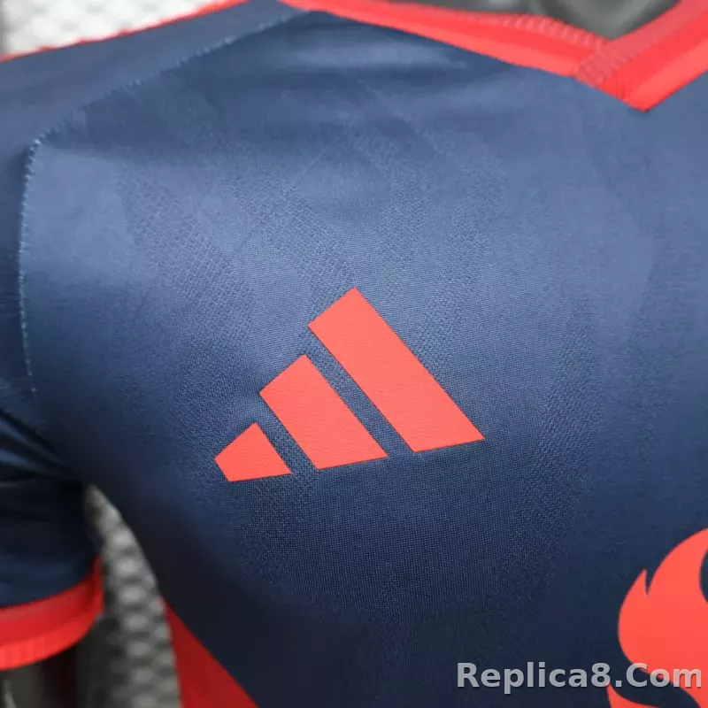 26-27 Manchester United Retro Style Soccer Jersey - detail