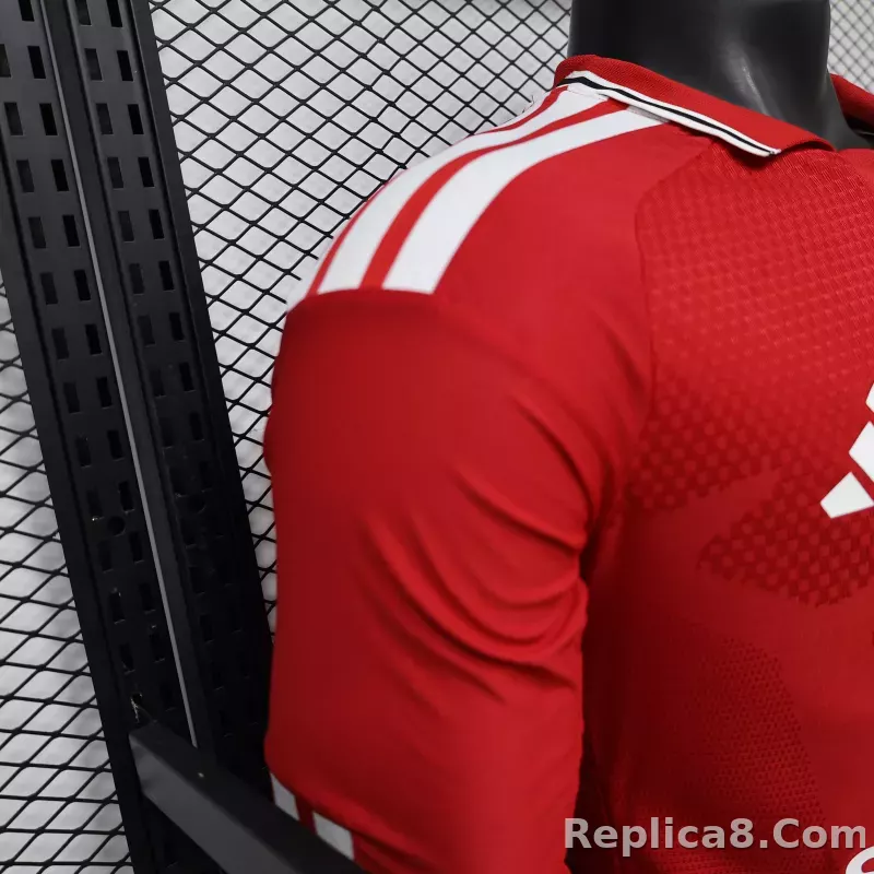 26-27 Manchester United Home Soccer Jersey Player Version - detail