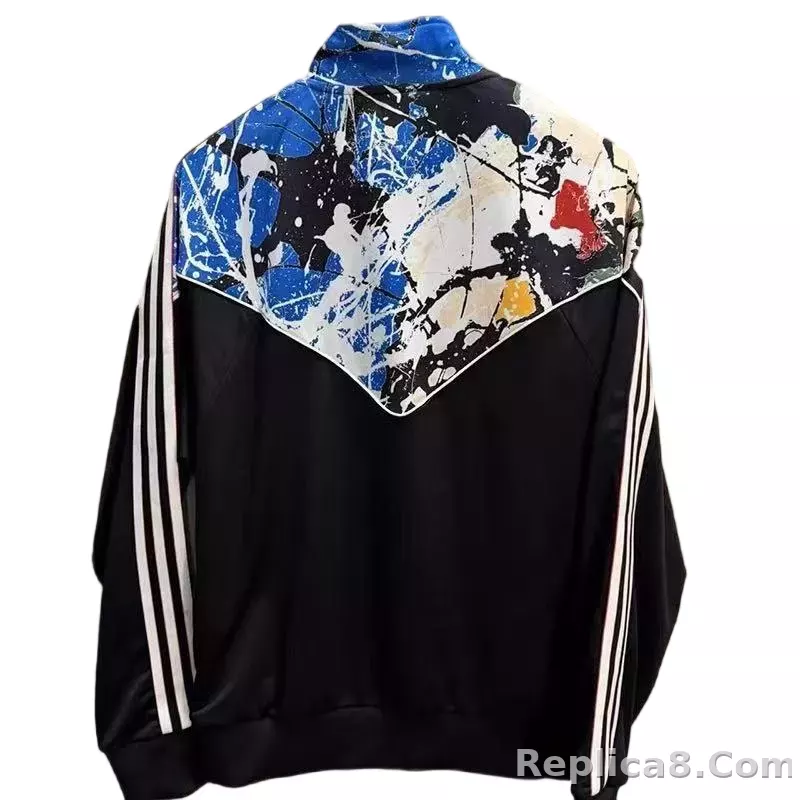 25-26 Manchester United x Stone Roses Training Kits Tracksuits Jacket - detail