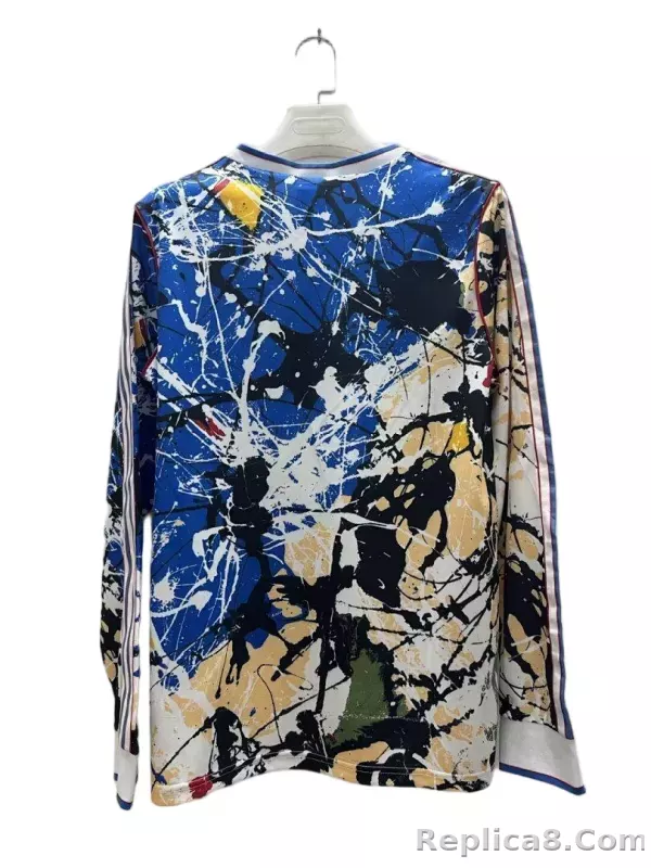 25-26 Manchester United Stone Roses Special Soccer Jersey Long Sleeve - detail