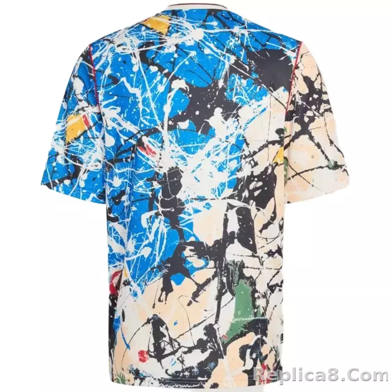 25-26 Manchester United Stone Roses Special Soccer Jersey - detail