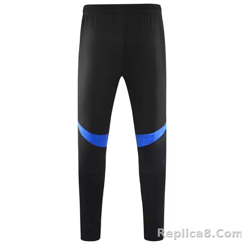 25-26 Manchester United 1/4 Zipper Sweat Kit(Top+Pants) Black - detail