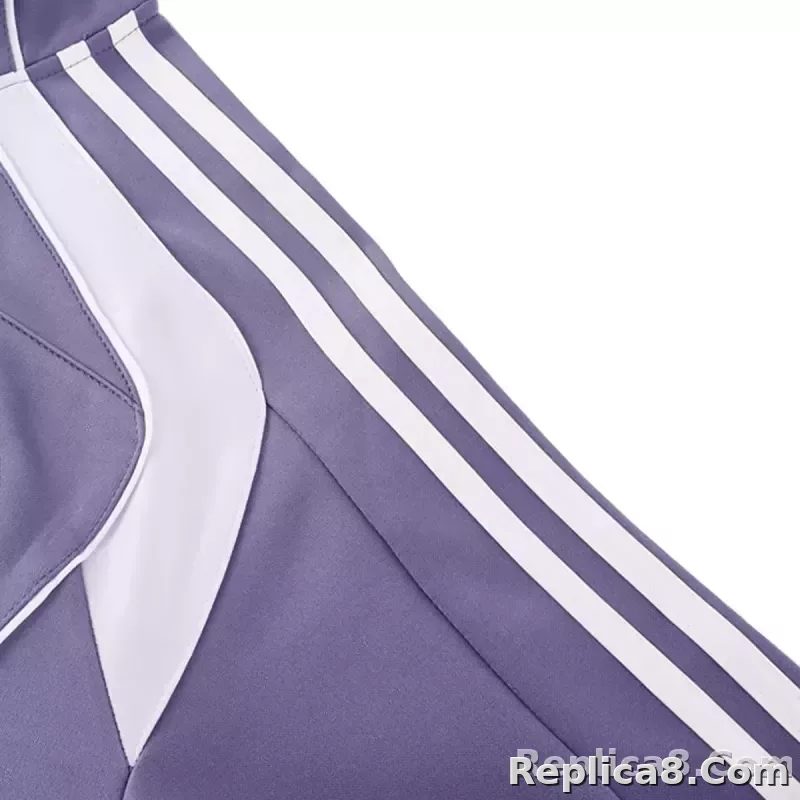 25-26 Manchester United Training Tracksuit Kit(Jacket+Pants) Purple - detail