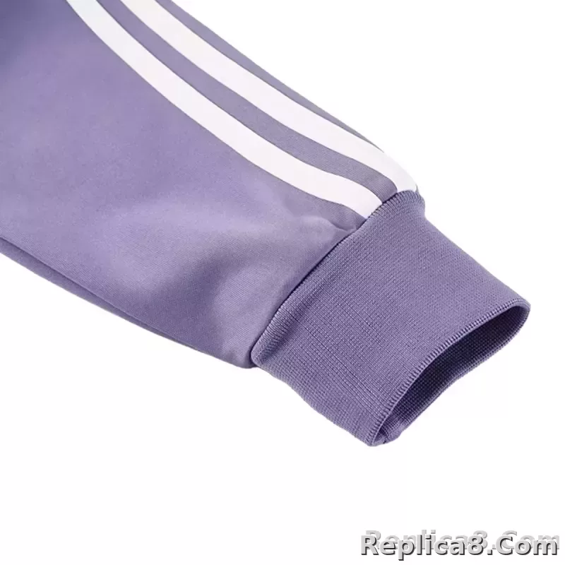 25-26 Manchester United Training Tracksuit Kit(Jacket+Pants) Purple - detail