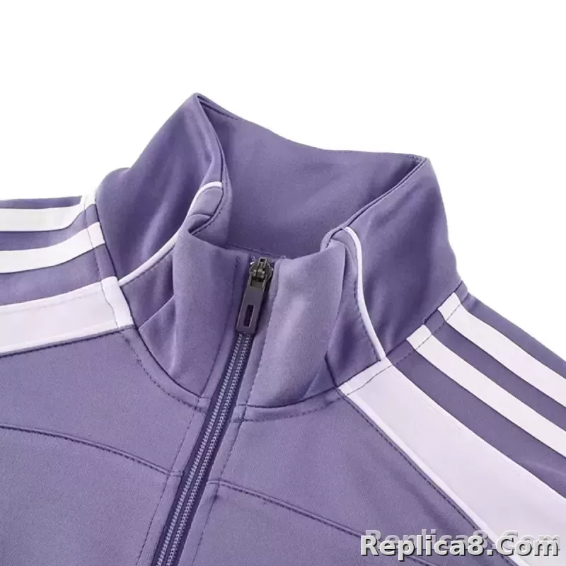 25-26 Manchester United Training Tracksuit Kit(Jacket+Pants) Purple - detail