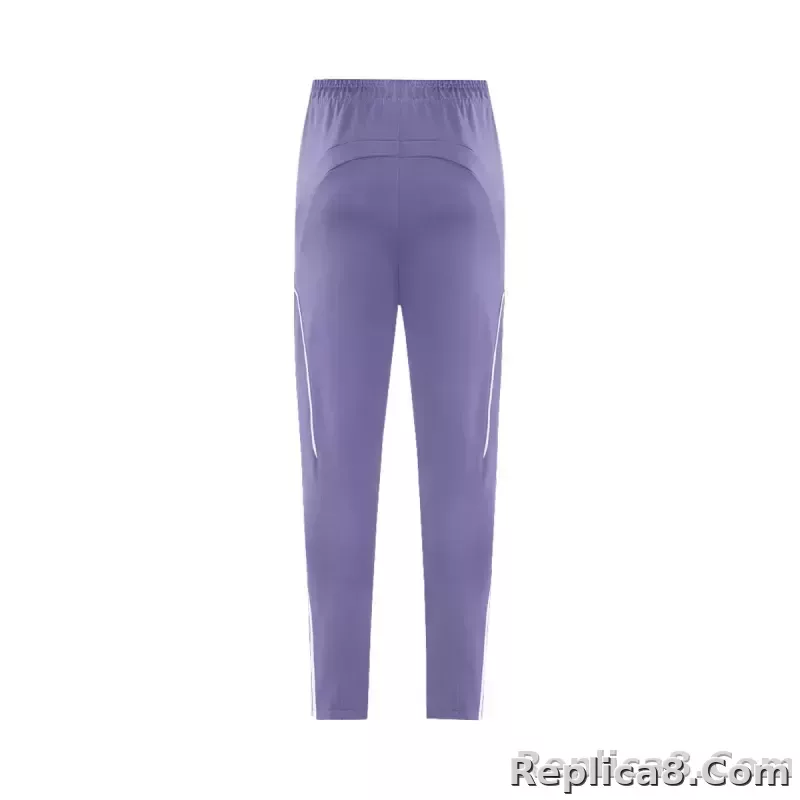 25-26 Manchester United Training Tracksuit Kit(Jacket+Pants) Purple - detail