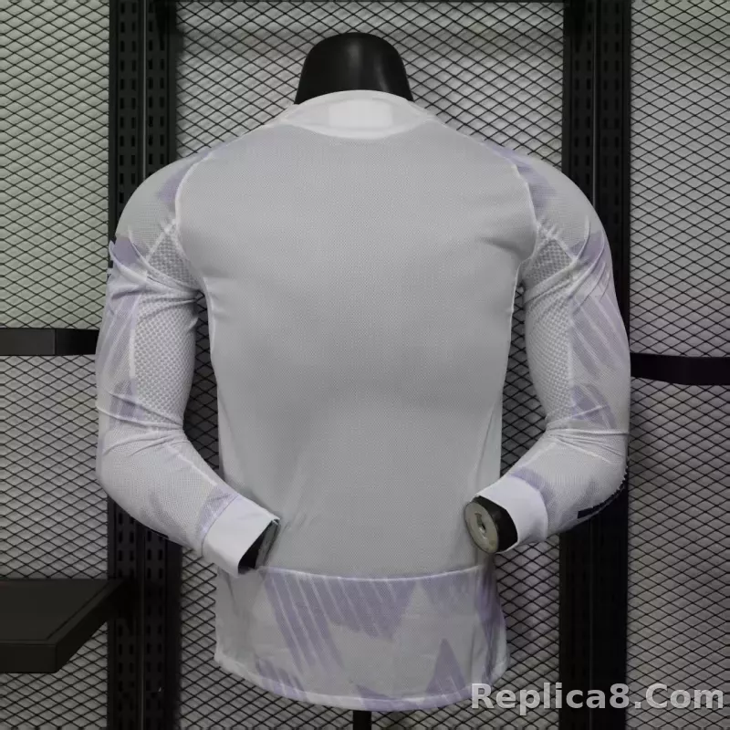 25-26 Manchester United Away Soccer Jersey Long Sleeve - detail