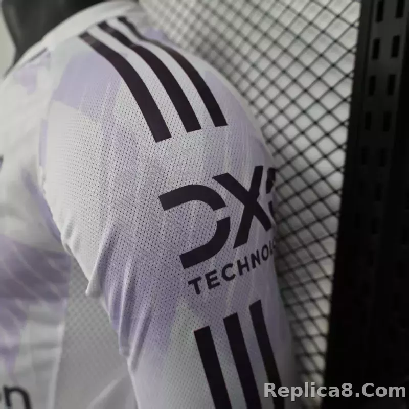 25-26 Manchester United Away Soccer Jersey Long Sleeve - detail