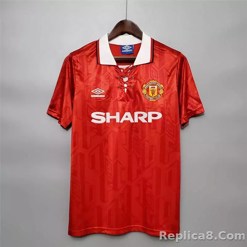 1993-94 Manchester United Home Retro Jersey
