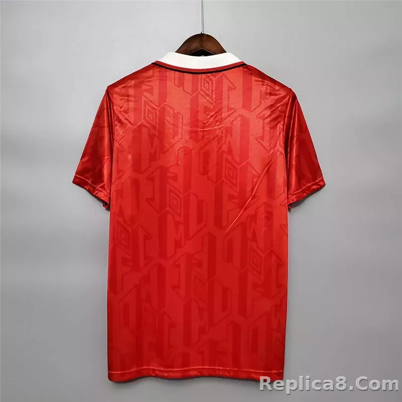 1993-94 Manchester United Home Retro Jersey - detail