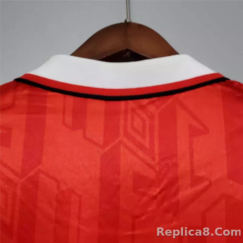 1993-94 Manchester United Home Retro Jersey - detail