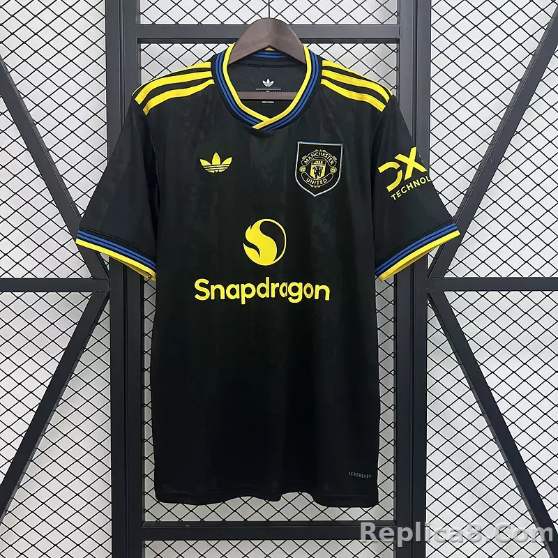 25-26 Manchester United Third Away Soccer Jersey