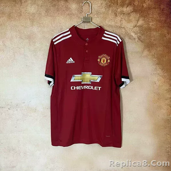17-18 Manchester United Home Retro Jersey
